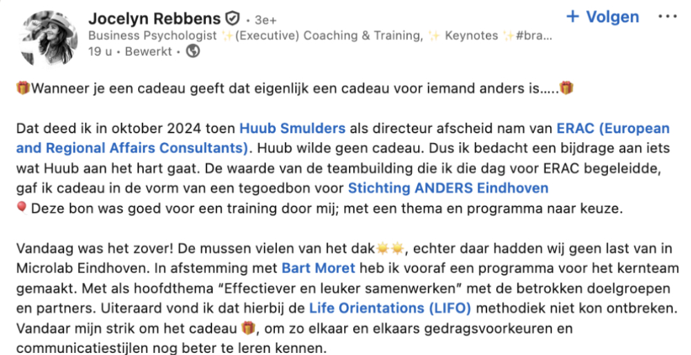 rebbels linkedin Mijn nummer 1 hulplijn voor meer veerkracht