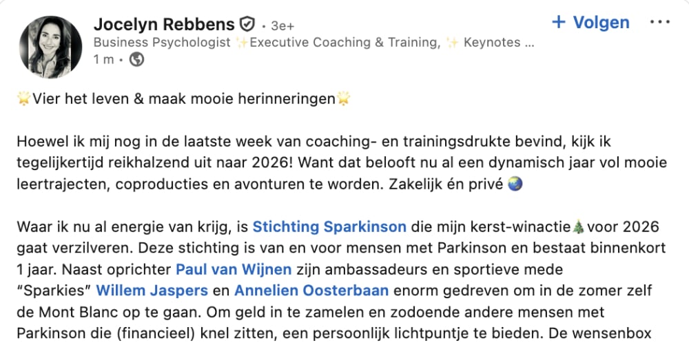 rebbels linkedinvier het leven & maak mooie herinneringen🌟 jocelyn rebbens